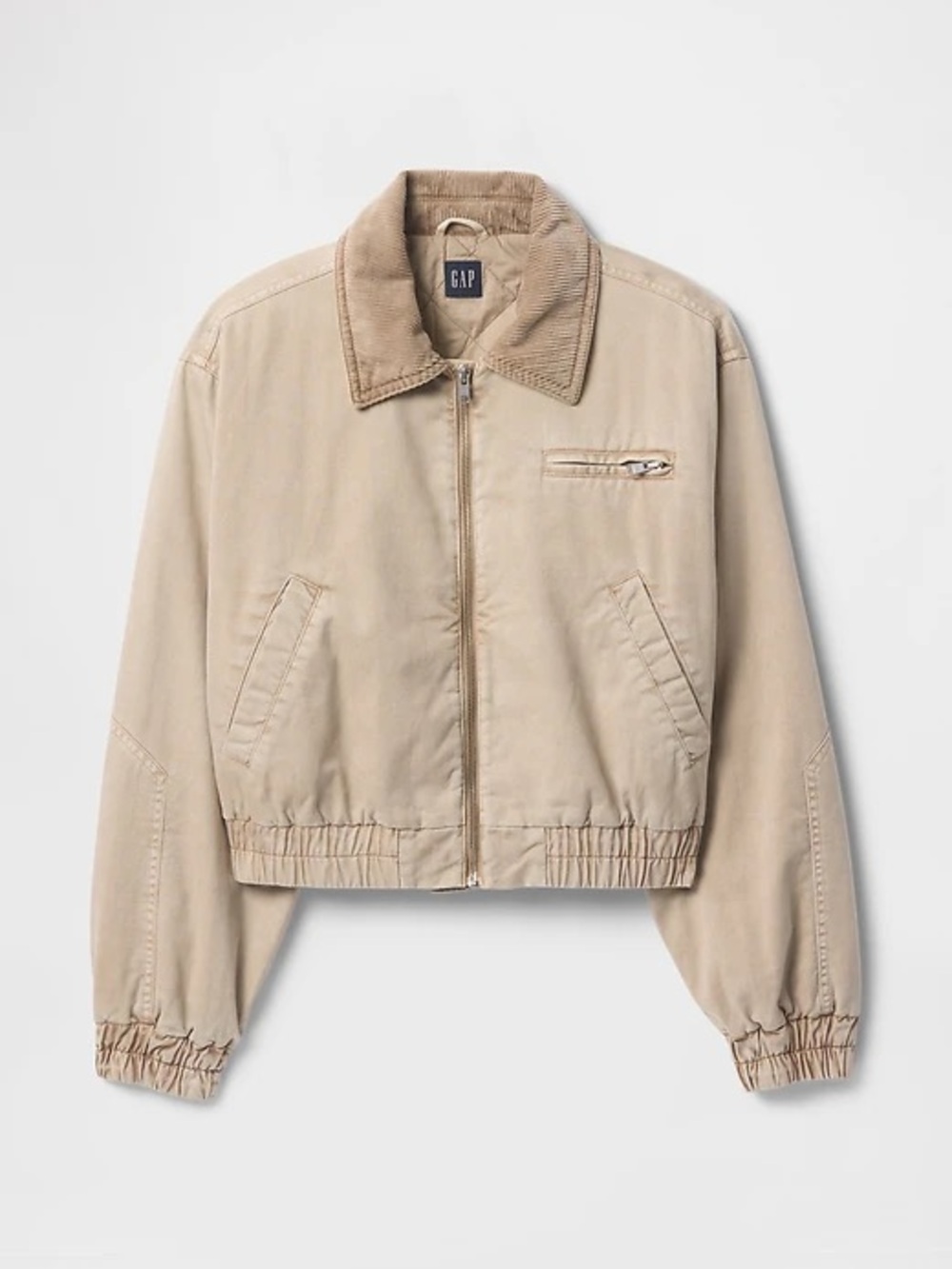 GAP khaki bomber Jacket